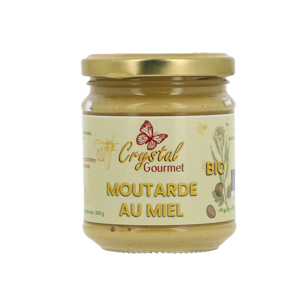 Moutarde au Miel Bio 200g