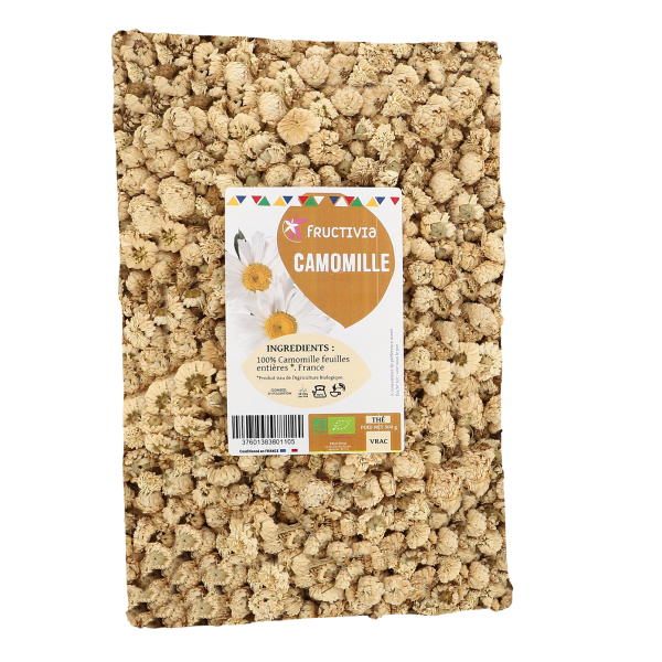 Camomille romaine fleurs entières Bio - 500 g