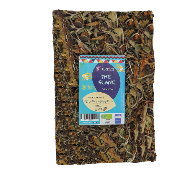 Thé Blanc Pai Mu Tan Bio - 1 kg