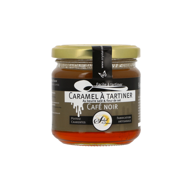 Caramel à tartiner Café noir 220g