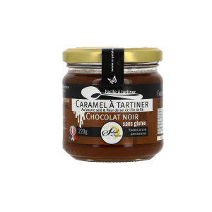 Caramel à tartiner Chocolat noir 220g