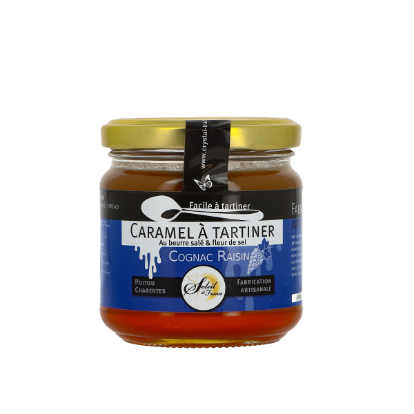 Caramel à tartiner Cognac raisin 220g