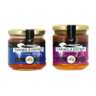 Lot de 2 caramels à tartiner : cognac raisin et rhum raisin
