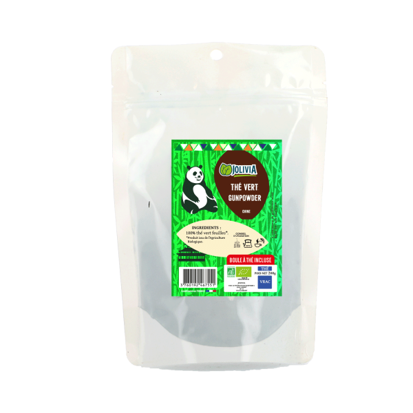 Thé Vert Gunpowder Bio - 200 g