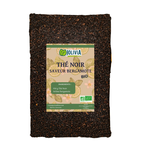 Thé Noir Bio Saveur Bergamote - 1 kg