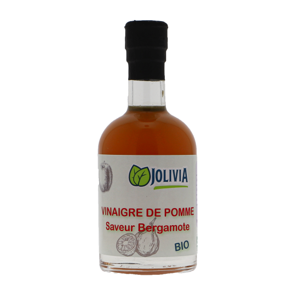 Vinaigre de Pomme Bio Saveur Bergamote 25cl