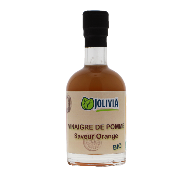 Vinaigre de Pomme Bio Saveur Orange 25cl