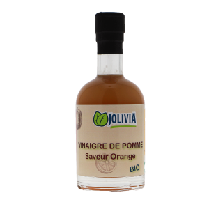 Vinaigre de Pomme Bio Saveur Orange 25cl