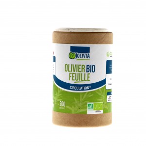 Olivier feuille Bio - 200 gélules végétales