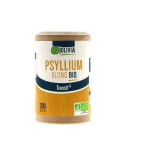 Psyllium Bio - 200 gélules végétales de 330 mg