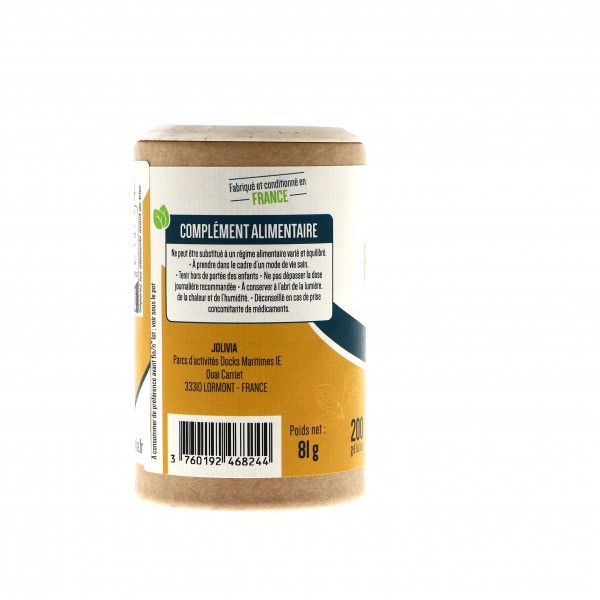 Psyllium Bio - 200 gélules végétales de 330 mg