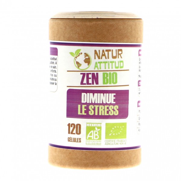 Ginseng brésilien, Passiflore et Açaï Bio - 120 gélules de 480 mg