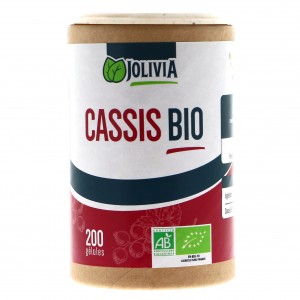 Cassis Bio - 200 gélules végétales de 250 mg