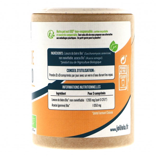 levure de bière bio en comprimés