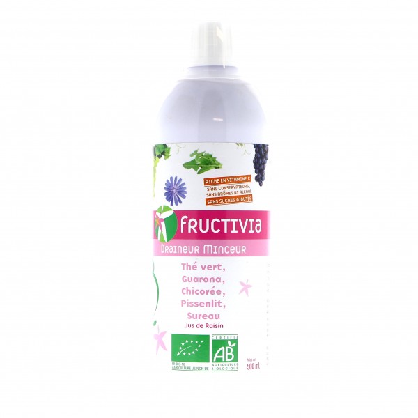 Thé vert, Guarana et Pissenlit Bio - 500 ml