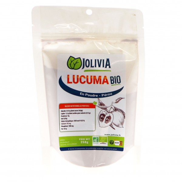 Lucuma en Poudre BIO du Pérou - Jolivia - 250 g