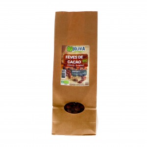 Fèves de Cacao Criollo Torréfiées BIO - Jolivia - 500 g