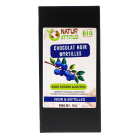 Chocolat noir Bio aux myrtilles sans sucres ajoutés - 70 g