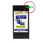Lot de 3 chocolats noirs Bio myrtilles sans sucres ajoutés