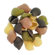 Pâtes Artisanales Bio Aux Algues Marines & Encre de Seiche — Mélange Breton 4 Kg