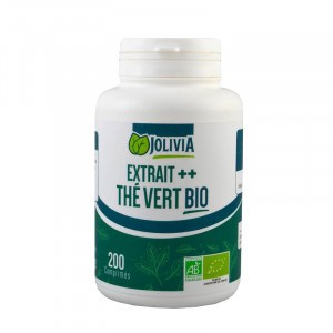 Extrait ++ Thé Vert Bio - 200 comprimés de 400 mg