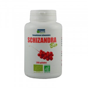 Schizandra Bio - 200 gélules végétales de 250 mg