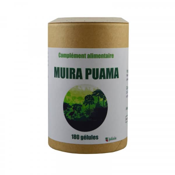 Muira Puama - 180 gélules végétales de 400 mg