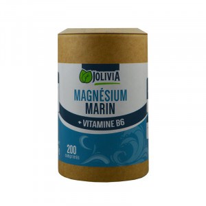 Magnésium marin 300 mg et vitamine B6 - 200 comprimés