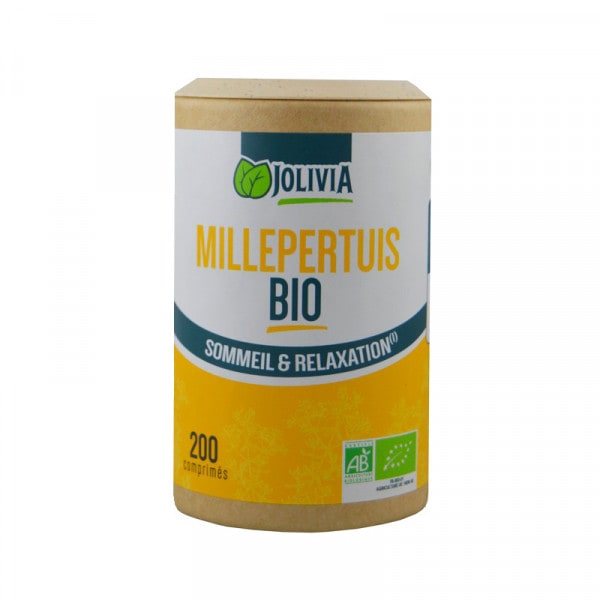 Millepertuis Bio - 200 comprimés de 400 mg