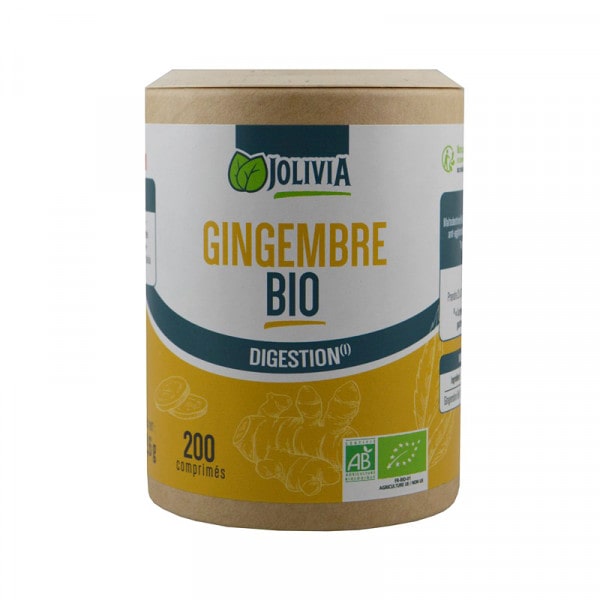 Gingembre Bio - 200 comprimés