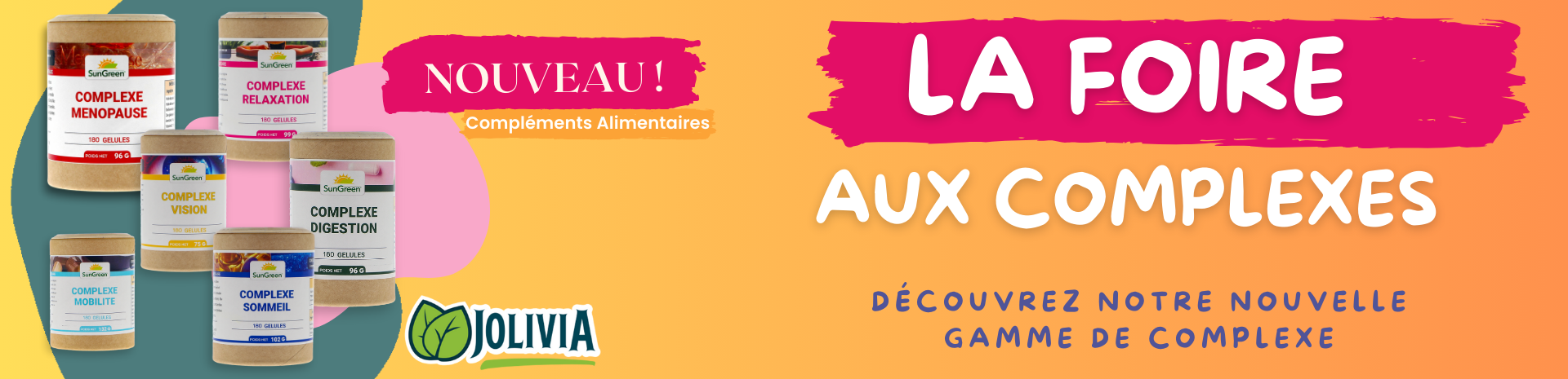 Nouveauté Complexes
