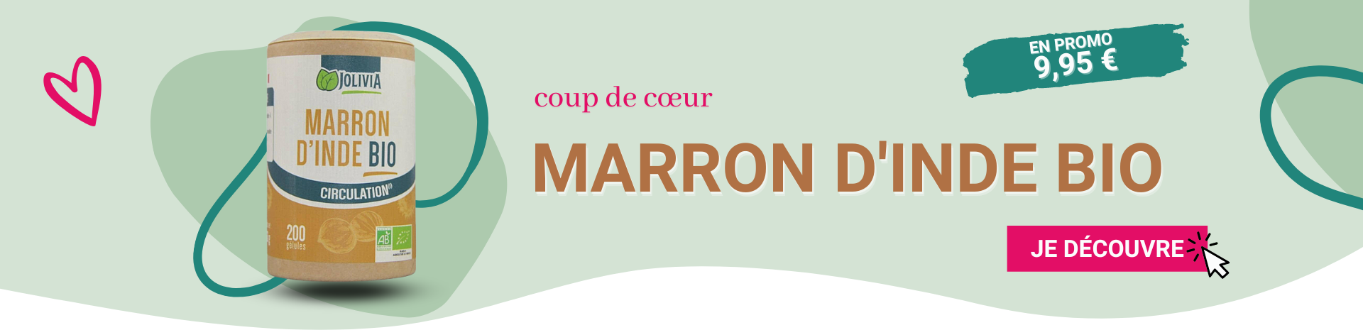 Coup de coeur marron d'inde